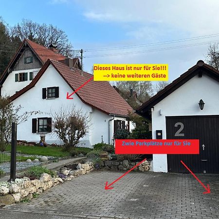 Ferienparadies Am Kammerberg - Ein Ganzes Haus Fuer Sie Alleine!!! Weißenhorn Εξωτερικό φωτογραφία